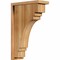 Ekena Millwork Pescadero Rough Sawn Corbel w/Backplate, Western Red Cedar, 6"W x 14"D x 22"H COR06X14X22PEC01RWR - alternate 1